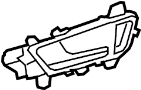 8K0839020A1GK Interior Door Handle