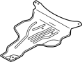View Bracket. Tank. Fuel. Shield Bolt. Skid Plate. Support.  Full-Sized Product Image