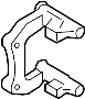View Disc Brake Caliper Bracket Full-Sized Product Image