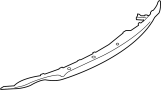 Image of Valance Panel (Lower). Valance Panel. Air Duct. image for your 2012 Audi A4 2.0L FLEX M/T Quattro Premium Sedan 