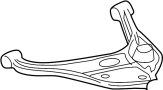 4520267D01 Suspension Control Arm (Left, Front, Lower)