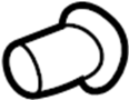 4526165D01 Suspension Control Arm Bushing (Front, Lower)