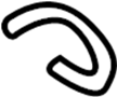 2798565D00 HOSE, F/A DIFFERENTIAL.