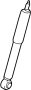 4170065D03 Suspension Shock Absorber (Right, Rear)