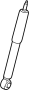 4170067D01 Suspension Shock Absorber (Rear)