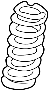 4111152D00 Coil Spring (Front)