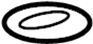61311361249 Engine Coolant Level Sensor O-Ring