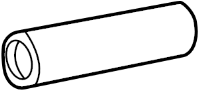 11531741202 Engine Coolant Pipe