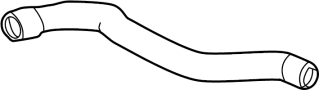 Engine Coolant Overflow Hose