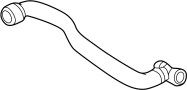Hose. (Upper, Lower). Engine Coolant Bypass.