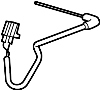 64118391387 A/C Evaporator Temperature Sensor