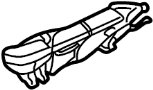 52108150021 Seat Adjuster (Left)