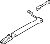 Sunroof Guide Rail (Left)