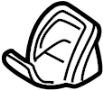 51168193949 Window Shade Clip