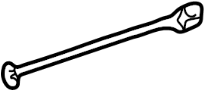 51258132168 Fuel Filler Door Release Cable (Front)