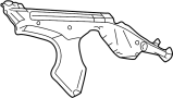 41218205609 Quarter Panel Reinforcement (Left, Rear, Upper, Lower)