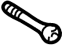 33211227944 CV Axle Retainer Plate Bolt