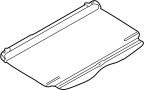 51478217308 Luggage Compartment Cover