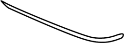 51127005911 Bumper Trim (Left, Lower)