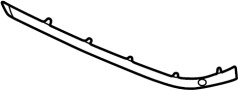 51127005899 Bumper Trim (Rear, Lower)