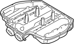 11617831265 Cover. Engine. Air. (Rear, Lower)