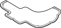Gasket. Cover. Engine. Engine Cover Seal.