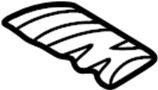 11617831266 Engine Cover Emblem