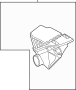 13717521030 Air Filter and Housing Assembly