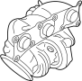 11657649291 Turbocharger. Exhaust. Manifold. RP w.