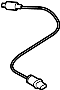 11787544655 Oxygen Sensor (Rear, Lower)