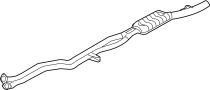 18307540188 Catalytic Converter (Front)