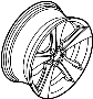 36116761991 Wheel