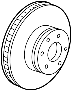 34116763824 Disc Brake Rotor