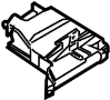 51459185140 Instrument Panel Air Bag Bracket