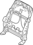 52109112994 Seat Back Frame