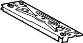 52107114119 Seat carrier. Support plate. (Front)
