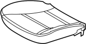 52107076607 Seat Cover (Front, Lower)