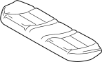 Seat Cover (Front, Lower)