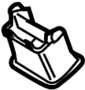 Seat Belt Guide (Lower)