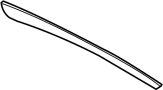 Door Trim Molding (Right, Rear, Upper)
