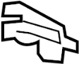 51437006830 Trim. Panel. Support. Pillar. (Upper)