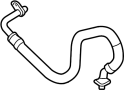 17222282911 Oil. Inlet. Cooler. Pipe. Engine. Cooling. Hose Assembly. Line.