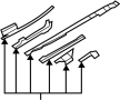 Sunroof Guide Rail (Front)