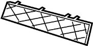51117331727 Grille (Lower)