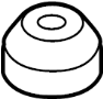 Air. Cleaner. Insulator. (Front, Rear, Upper, Lower). A bracket for a Air.