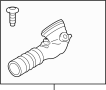 13717609811 Duct. Air. (Rear, Upper)