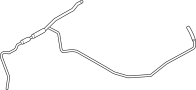 17122284249 Pipe. Engine. Coolant. Hose. Outlet. Return.
