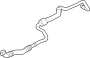 17227599920 Automatic Transmission Oil Cooler Hose Assembly