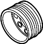 11287570264 Engine Crankshaft Pulley