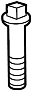 Bolt. Mount. (Upper, Lower). A threaded rod with a.